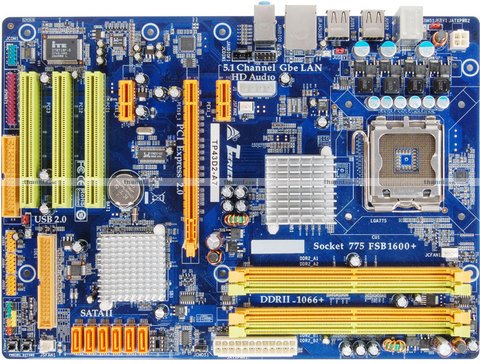 BioStar TP43D2-A7 Intel P43/ICH10 Chipset Mainboard for Intel Socket 775 Retail