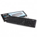 USB Keyboard DTECH (ZK-9504) Black