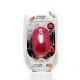 USB Optical Mouse ATAKE (AMD5-1003-PN) Pink/White