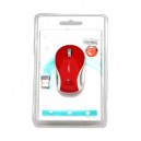 Wireless Optical Mouse LOGITECH (M-187) Red/White