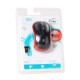 Wireless Optical Mouse LOGITECH (M-185R) Black/Red