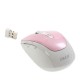 Wireless Optical Mouse OKER (MS-1730) Pink/White