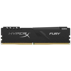 8GB (8GBx1) DDR4 2666MHz RAM (หน่วยความจำ) KINGSTON HyperX FURY (BLACK) (HX426C16FB3/8)