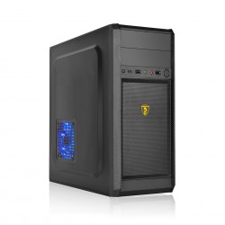 CASE (เคส) VENUZ รุ่น VC0215 ATX Computer Case - BLACK - (NO POWER)