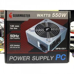 POWER SUPPLY (อุปกรณ์จ่ายไฟ) GEARMASTER 550 WATT (GPS-001)