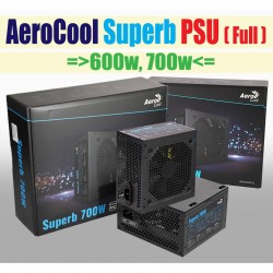 POWER SUPPLY (อุปกรณ์จ่ายไฟ) AEROCOOL รุ่น SUPERB 700W
