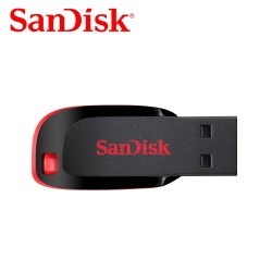 32 GB FLASH DRIVE (แฟลชไดร์ฟ) SANDISK CRUZER BLADE (SDCZ50-032G-B35)