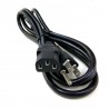สายสายไฟ AC Cable Power 220-250V 10A ยาว 1m วัสดุทนทานอย่างดี