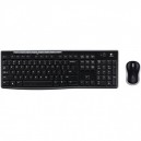 (2in1) Wireless Multi LOGITECH (MK270) Black