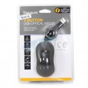 USB Optical Mouse TARGUS (AMU89AP) Black (เก็บสาย)