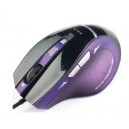 USB Optical Mouse E-BLUE (EMS112PU) Gaming Purple/Black
